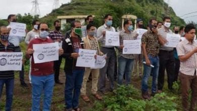 Photo of بيان إتحاد الطلاب اليمنيين في أورانج أباد الهندية خلال احتجاجات للمطالبة بمستحقاتهم
