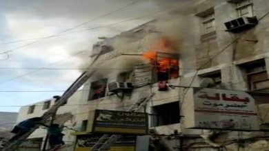 Photo of اندلاع حريق هائل  يودي بحياة أسرة كاملة في عدن