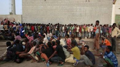 Photo of حريق بمركز احتجاز حوثي نتج عنه وفاة ثمانية مهاجرين وإصابة 170 حالة معظمهم خطيرة