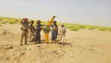 Photo of وسط استمرار المواجهات في مأرب..القوات الحكومية تسقط طائرة مسيرة للحوثيين
