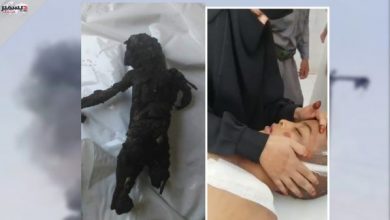 Photo of بينهم طفلة متفحمة قتلى وجرحى مدنيين بصاروخ بالستي استهدف حي سكني شمالي مأرب