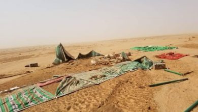 Photo of تضرر 350 أسرة نازحة في الجوف جراء الأمطار والسيول
