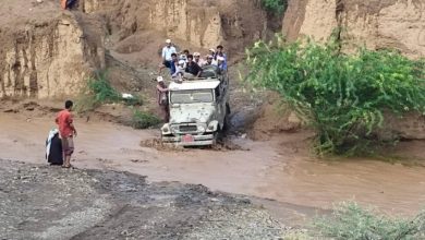 Photo of السيول تخلف أضرارًا غرب تعز