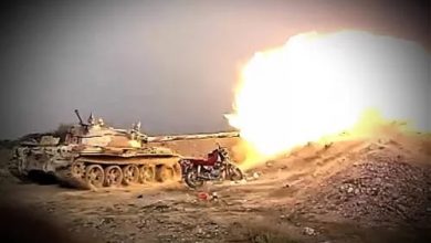 Photo of اشتباكات ودوي انفجارات عنيفة شمالي الضالع