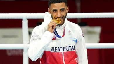 Photo of ملاكم من أصول يمنية يهدي بريطانيا ذهبية أولمبية
