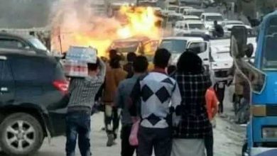Photo of إب..حريق بالسوق السوداء للمشتقات  يتسبب بخسائر للمواطنين