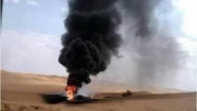 Photo of شبوة..مجهولون يفجِّرون أنبوباً لنقل النفط الخام قبالة ميناء النشيمة