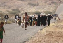 Photo of قصف حوثي يجبر 227 أسرة على مغادرة مخيماتها