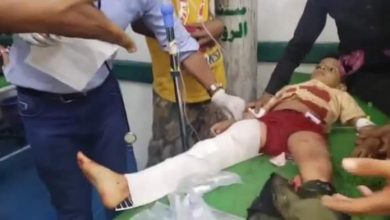 Photo of إصابة 12 مدنيا بينهم 10 أطفال بقصف مدفعي  للحوثيين استهدف حيا سكنيا في تعز