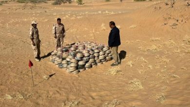 Photo of إتلاف 450 لغما حوثيا في شبوة