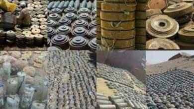 Photo of انتزاع 880 لغماً وذخيرة خلال اسبوع من مارس الجاري